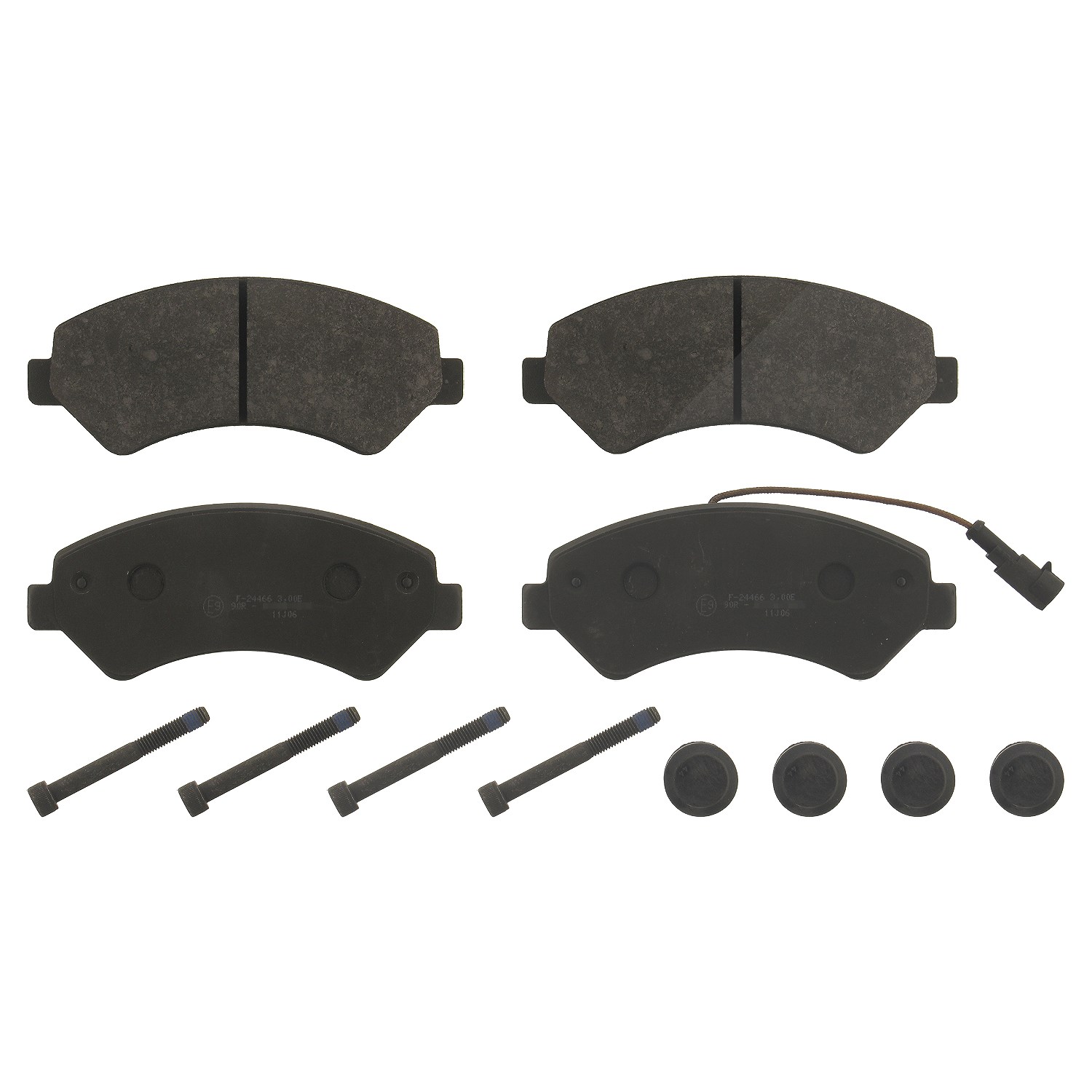 Swag Bremsbelagsatz, Scheibenbremse [Hersteller-Nr. 62916840] für Fiat, Citroën, Peugeot