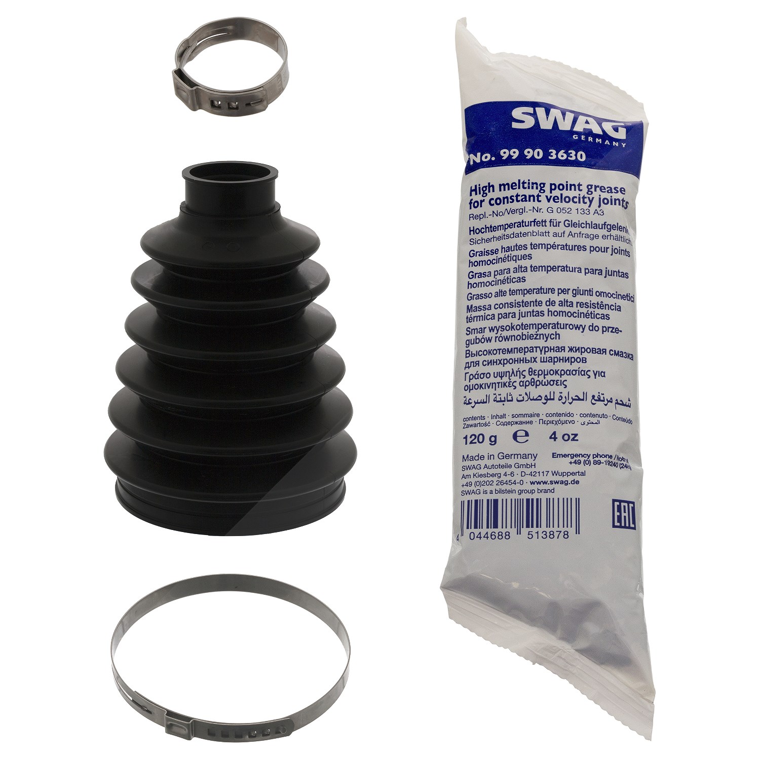 Swag Faltenbalgsatz, Antriebswelle [Hersteller-Nr. 60948812] für Renault