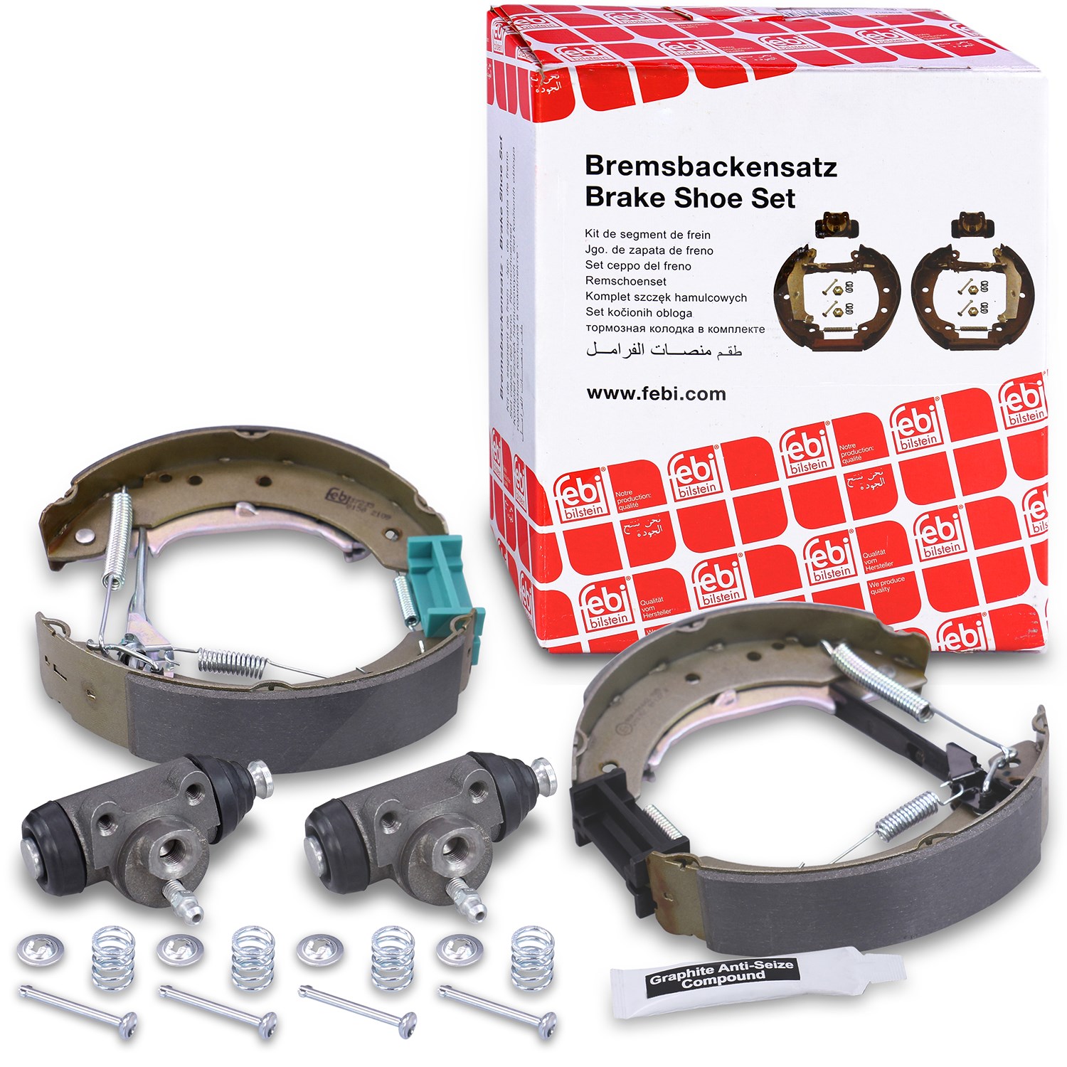 Febi Bilstein Bremsbackensatz [Hersteller-Nr. 37235] für Dacia, Renault