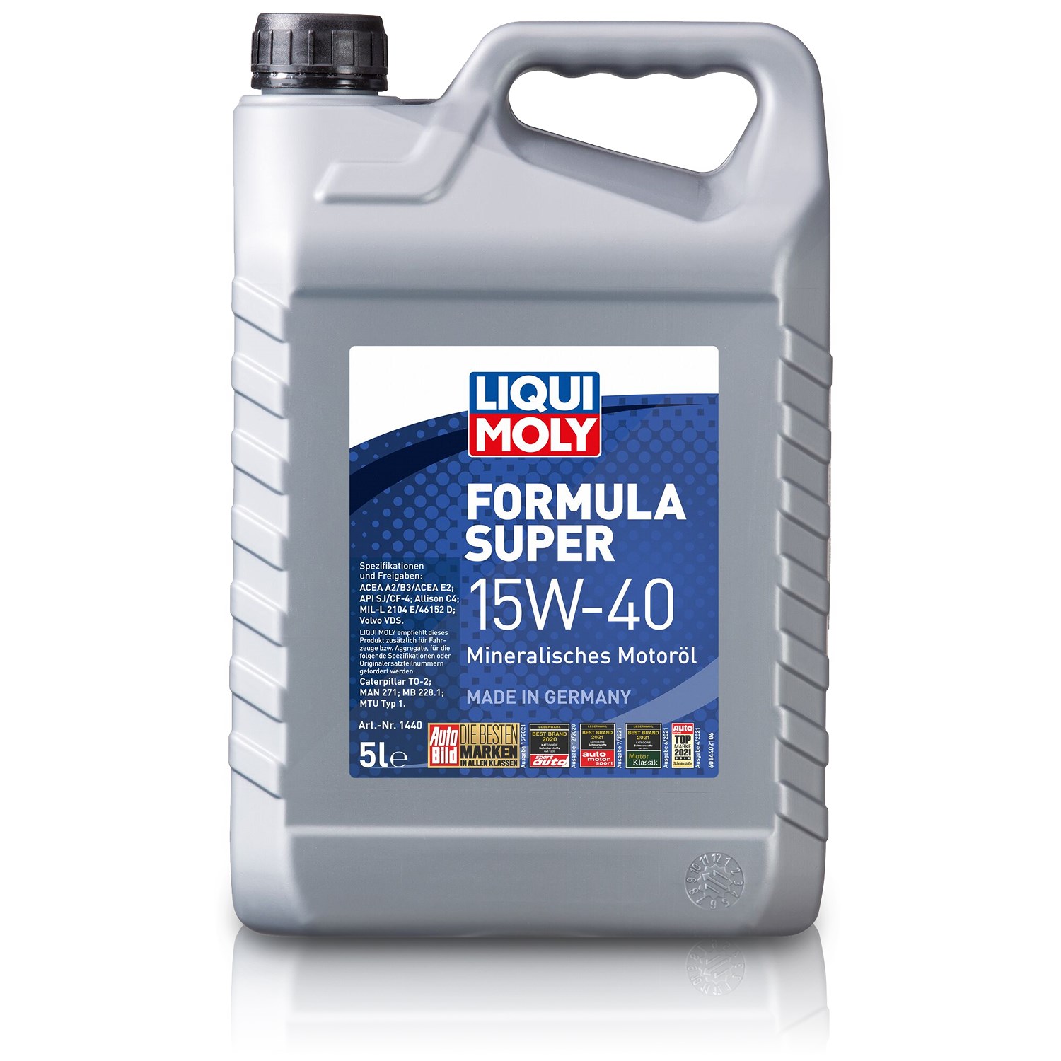 Liqui Moly 5 L Formula Super 15W-40 Motoröl [Hersteller-Nr. 1440]