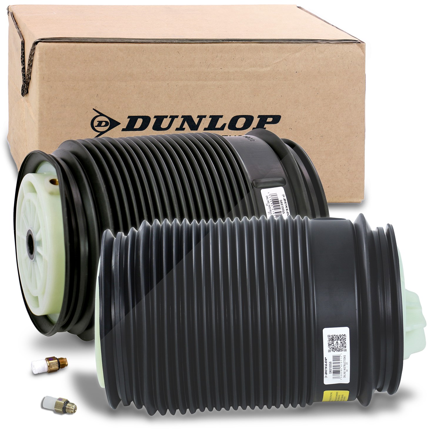 Dunlop Airsuspension 2x Luftfederbalg Hinterachse [Hersteller-Nr. 40436509] für Mercedes-Benz