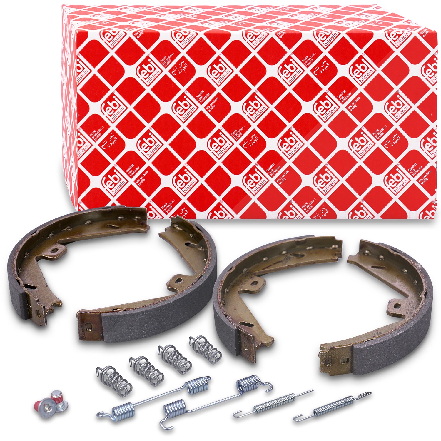 Febi Bilstein Bremsbackensatz, Feststellbremse [Hersteller-Nr. 39715] für Mercedes-Benz