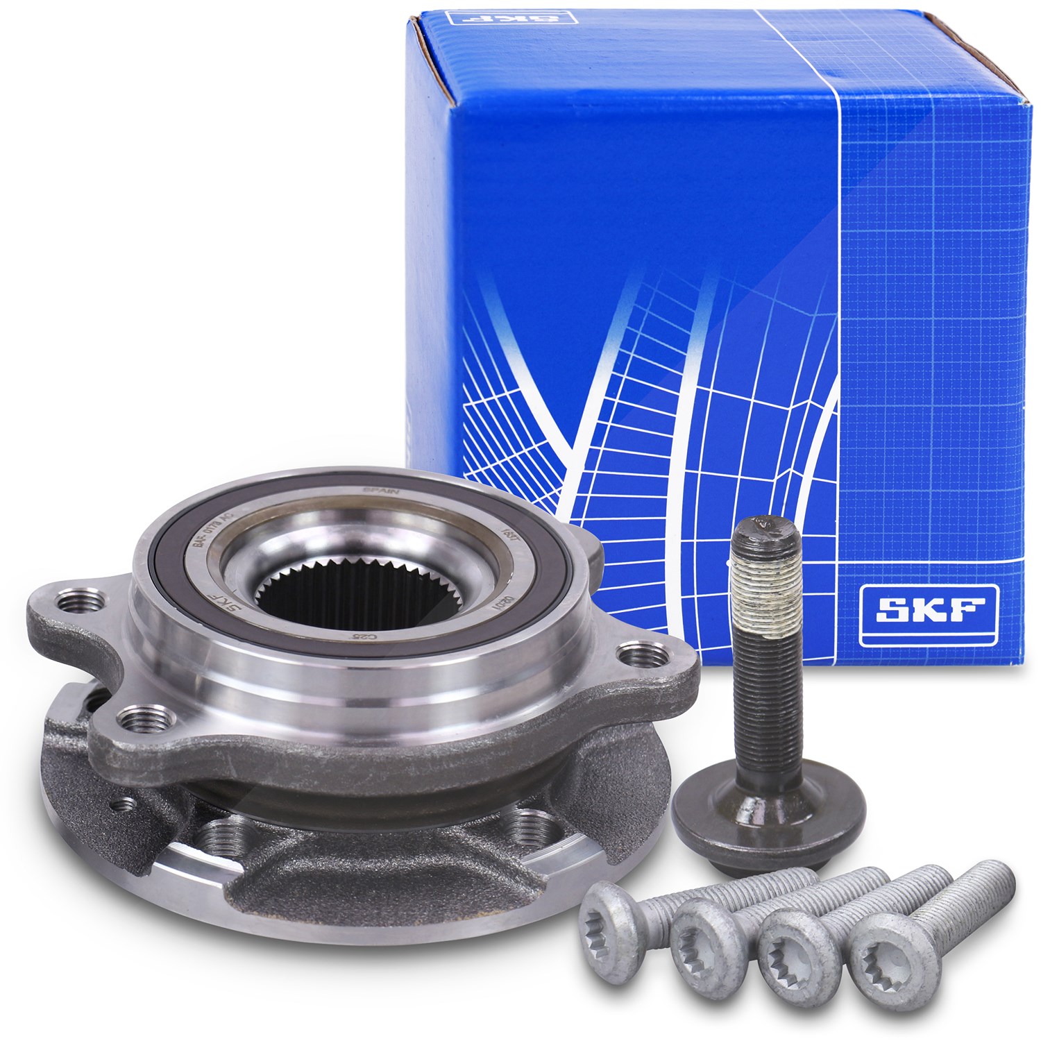 Skf Radlagersatz vorne/hinten [Hersteller-Nr. VKBA6649F] für Audi, Porsche