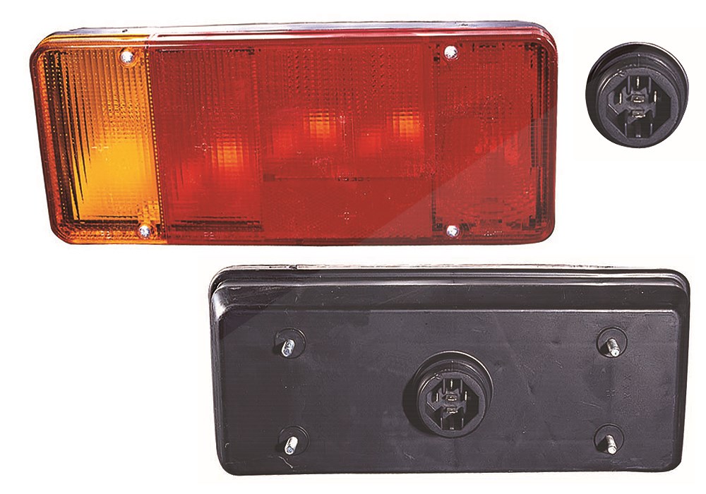 Alkar Heckleuchte [Hersteller-Nr. 2215973] für Peugeot, Citroën, Fiat