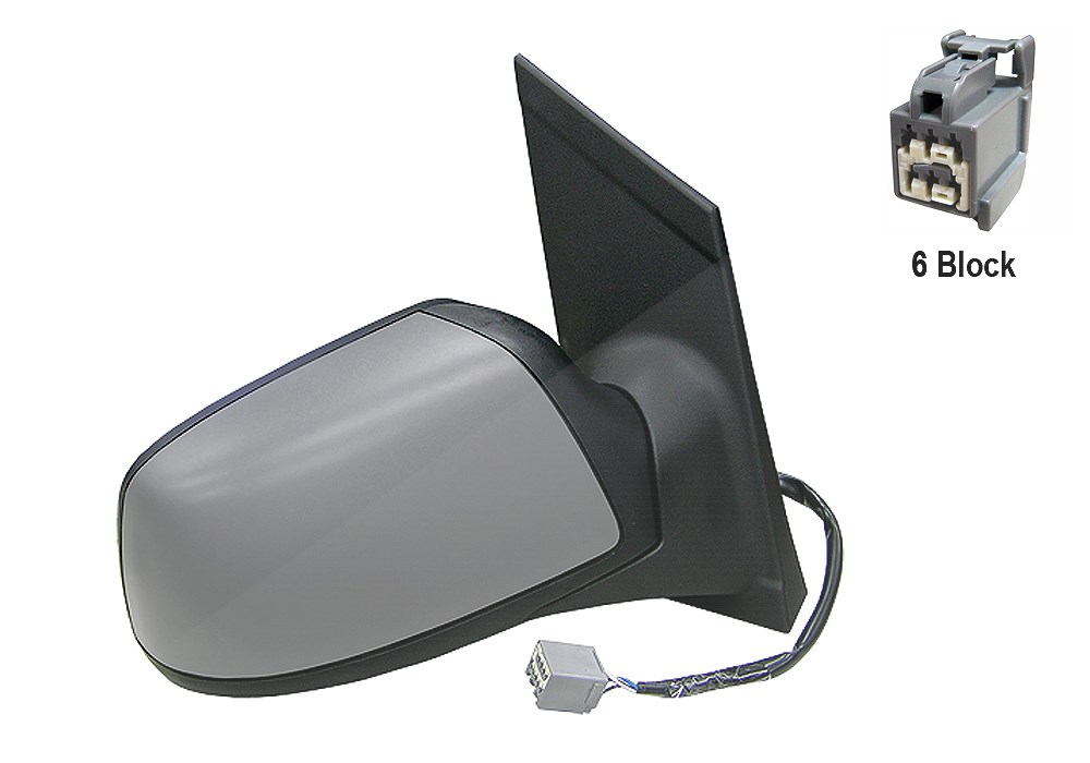 Alkar Außenspiegel rechts (Beifahrerseite) [Hersteller-Nr. 6124400] für Ford