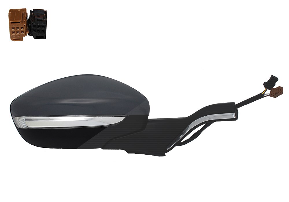 Alkar Außenspiegel [Hersteller-Nr. 6130296] für Peugeot
