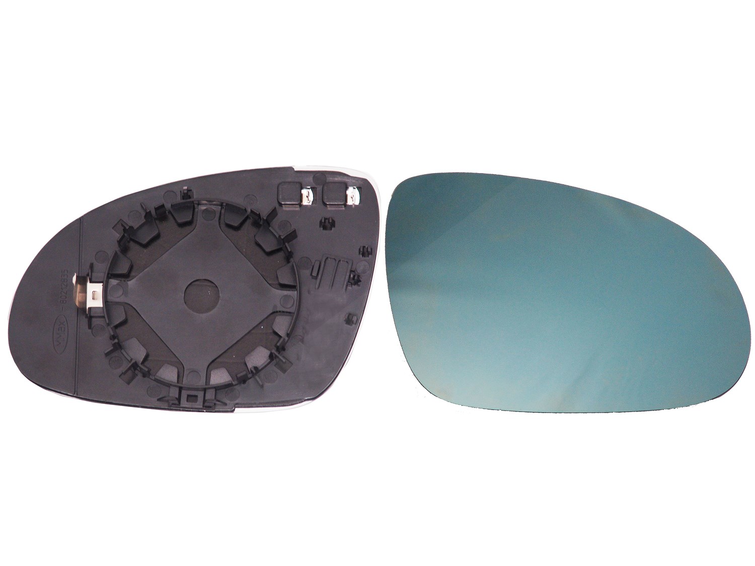 Alkar Spiegelglas, Außenspiegel [Hersteller-Nr. 6412128] für VW, Skoda, Seat