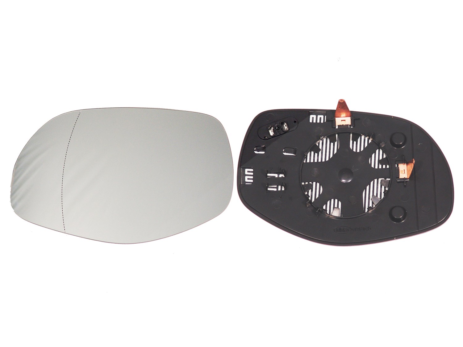 Yumax Spiegelglas, Außenspiegel [Hersteller-Nr. 14008521] für Porsche