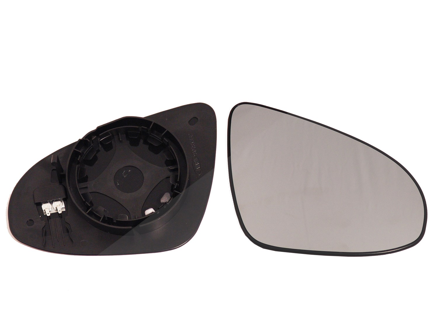 Alkar Spiegelglas, Außenspiegel [Hersteller-Nr. 6432873] für Citroën, Peugeot, Toyota