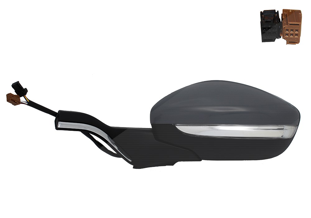 Alkar Außenspiegel [Hersteller-Nr. 6151296] für Peugeot