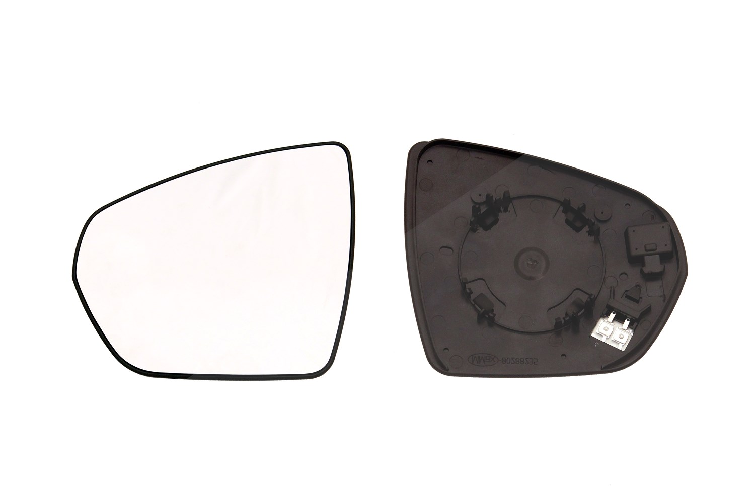 Alkar Spiegelglas, Außenspiegel [Hersteller-Nr. 6431882] für Peugeot, Opel, Citroën, Vauxhall