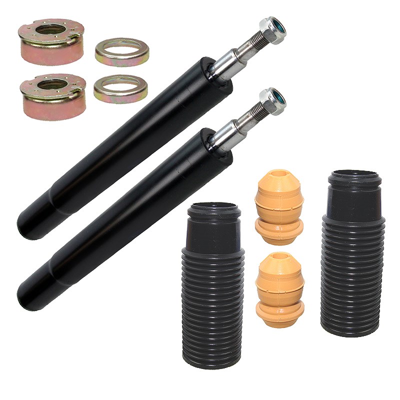 Bestprice 2x Stossdämpfer+Staubschutzsatz vorn Öldruck [Hersteller-Nr. 10611159] für VW