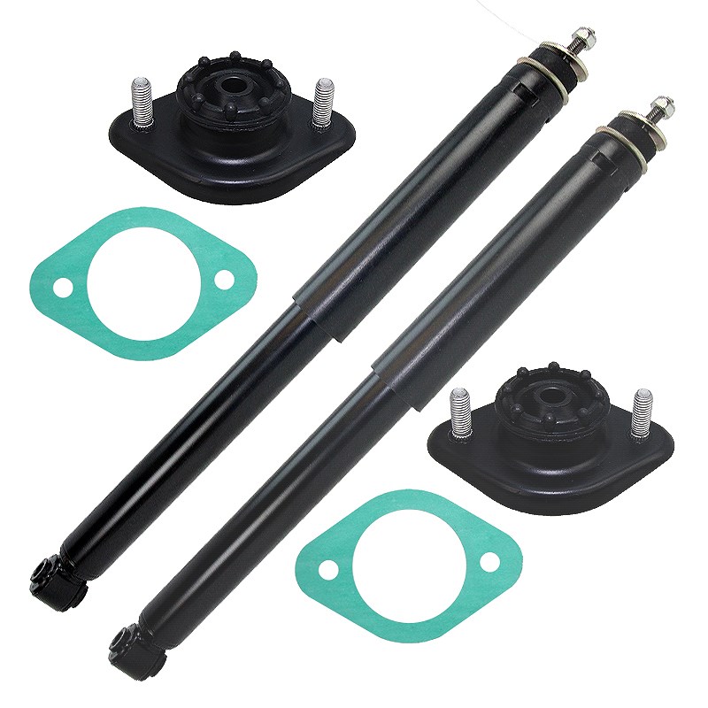 Bestprice 2x Stossdämpfer+Domlager hinten Gasdruck [Hersteller-Nr. 10611164] für BMW
