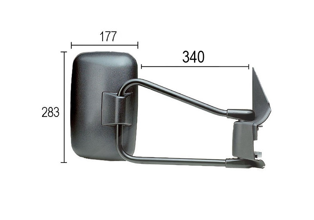 Alkar Außenspiegel [Hersteller-Nr. 9202963] für Mercedes-Benz