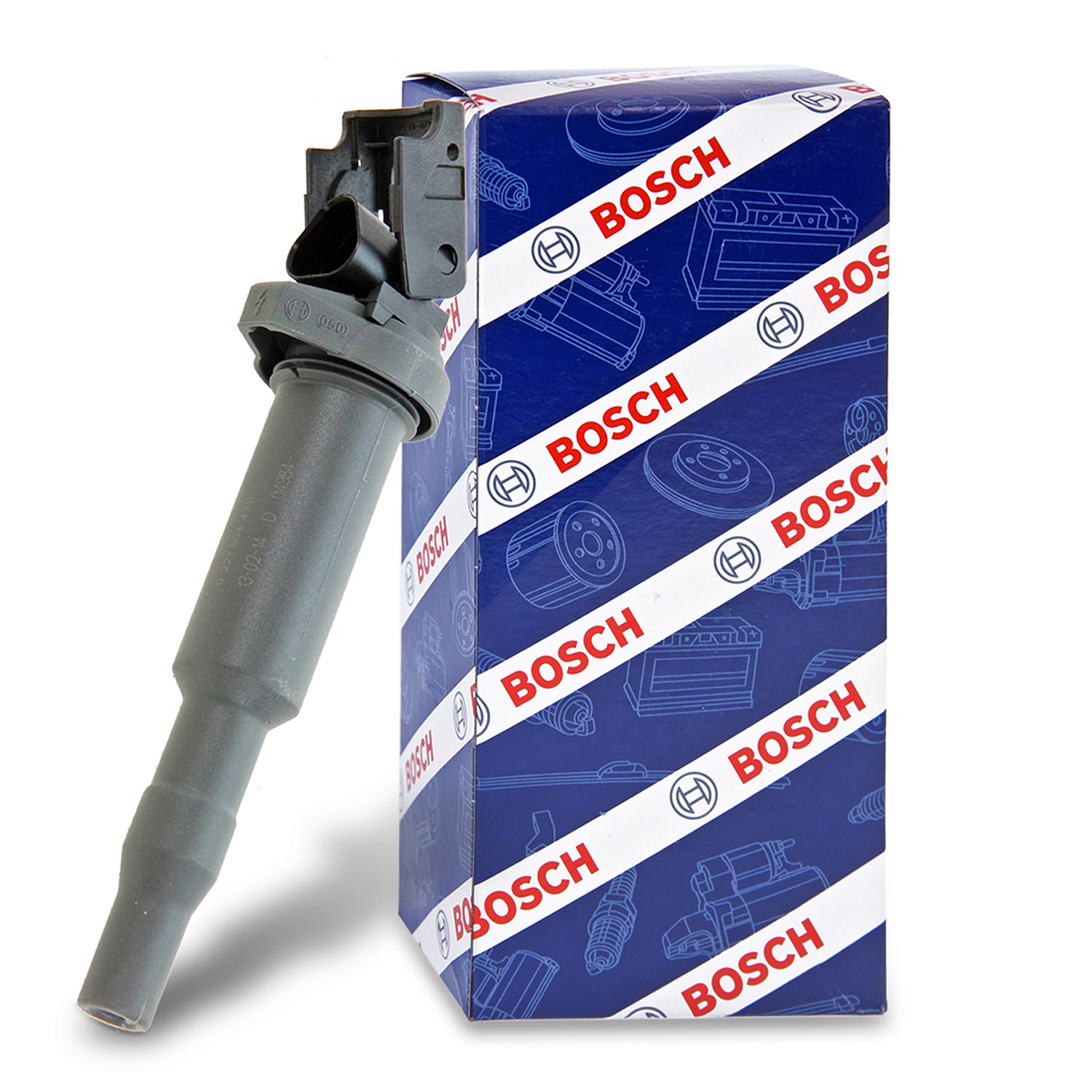 Bosch Zündspule inkl. Zündkerzenstecker [Hersteller-Nr. 0221504471] für BMW