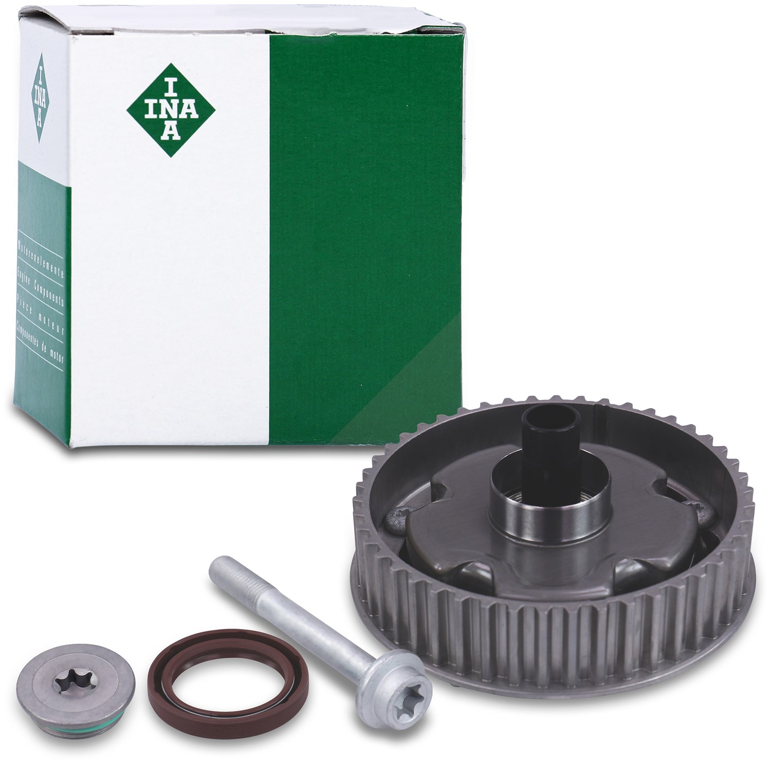 Schaeffler Ina Nockenwellenversteller [Hersteller-Nr. 427100430] für Chevrolet, Opel, Daewoo, Alfa Romeo, Vauxhall, Fiat