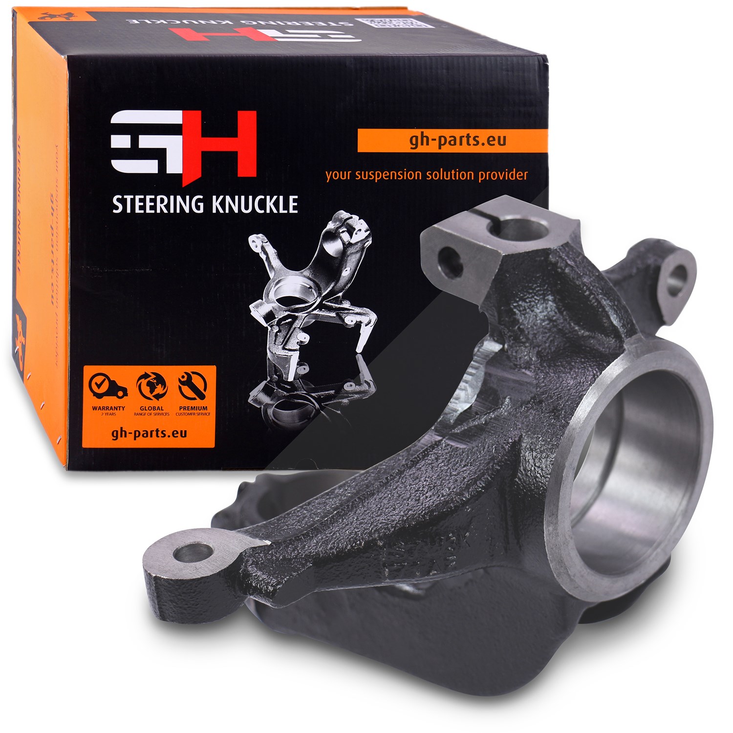 Gh Achsschenkel Radlagergehäuse vorne links [Hersteller-Nr. GH-292566V] für Ford