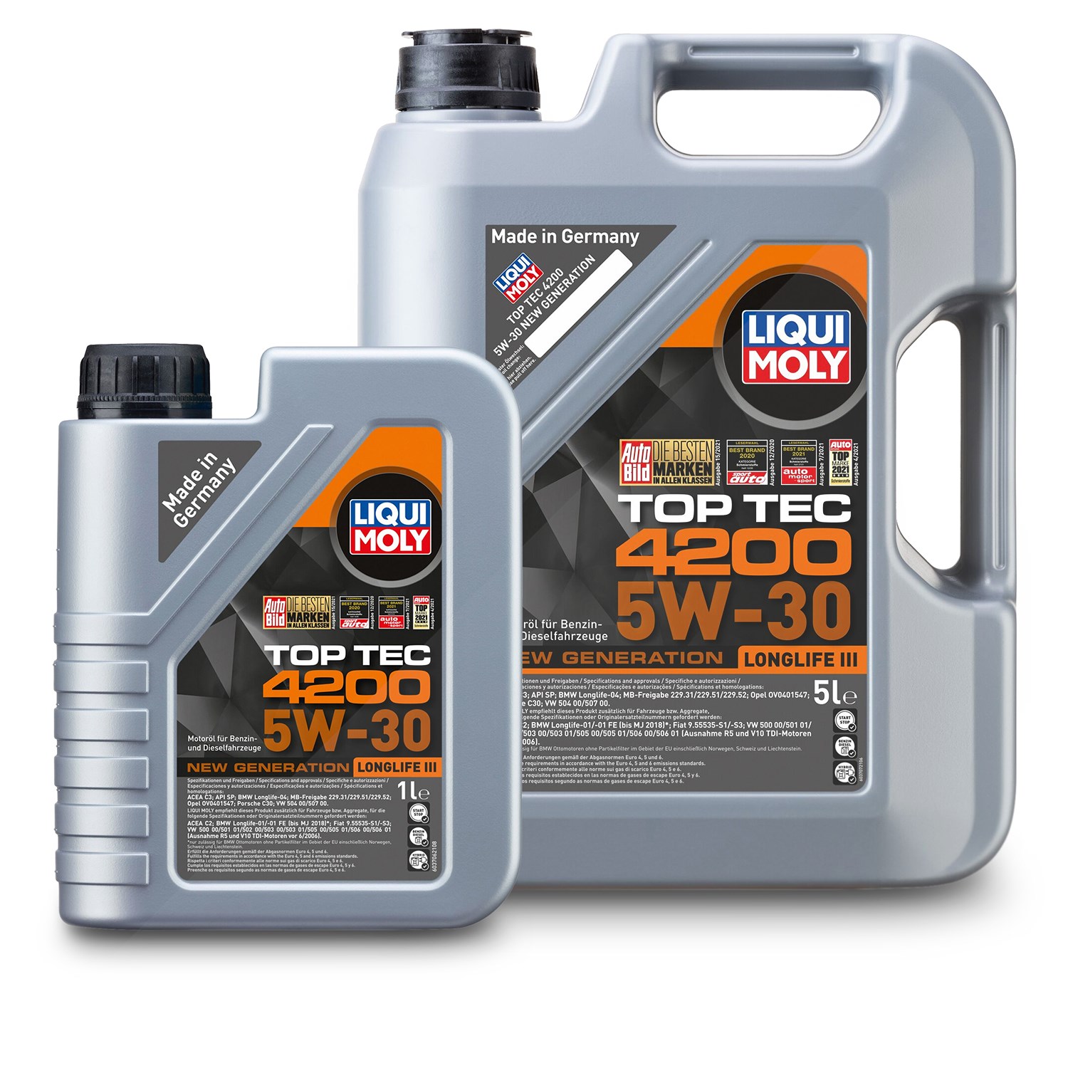 Liqui Moly 6 L Top Tec 4200 5W-30 [Hersteller-Nr. 10802765]