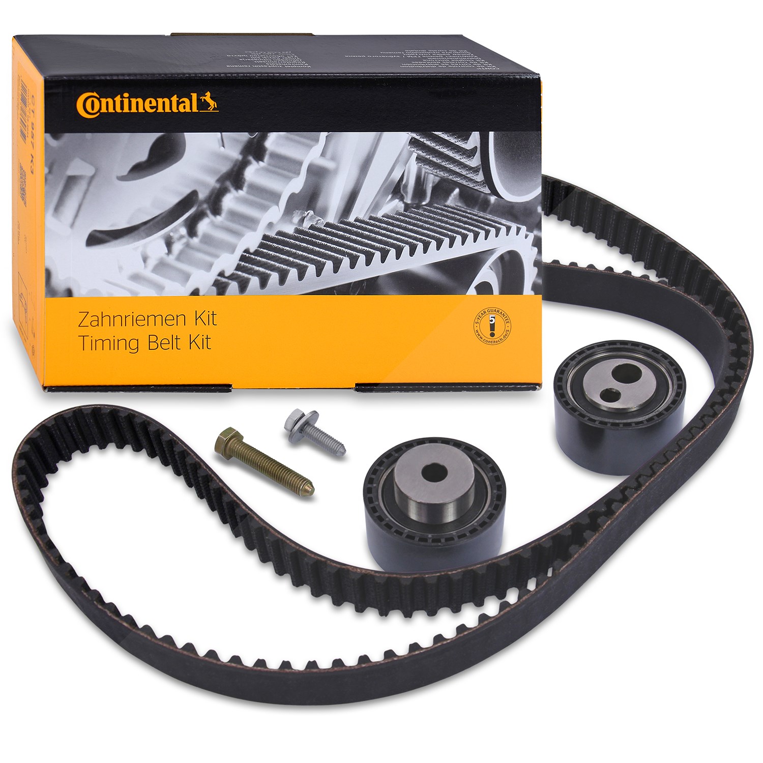 Continental Ctam Zahnriemensatz CONTI SYNCHROBELT® KIT [Hersteller-Nr. CT1063K2] für Peugeot, Fiat, Citroën, Suzuki, Lancia