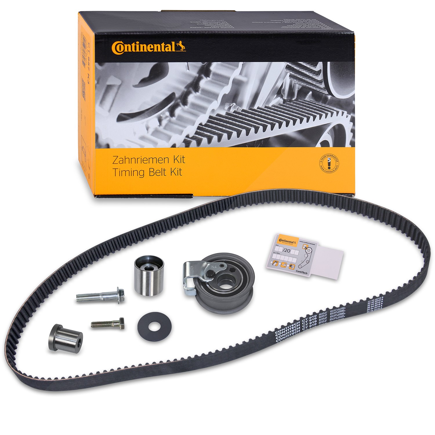 Continental Ctam Zahnriemensatz CONTI SYNCHROBELT® KIT [Hersteller-Nr. CT919K2] für VW, Audi