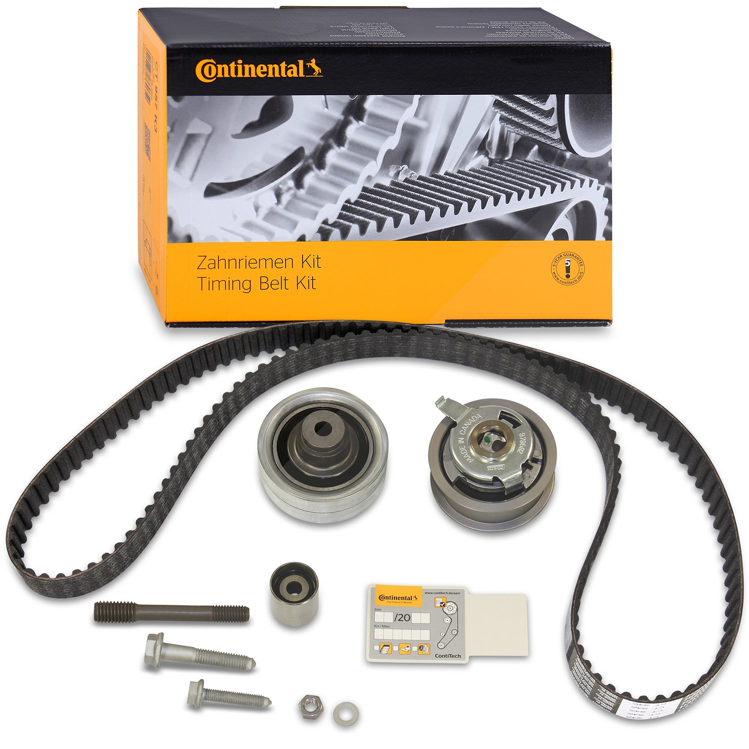 Continental Ctam Zahnriemensatz CONTI SYNCHROBELT® KIT [Hersteller-Nr. CT946K1] für VW, Audi, Skoda, Seat