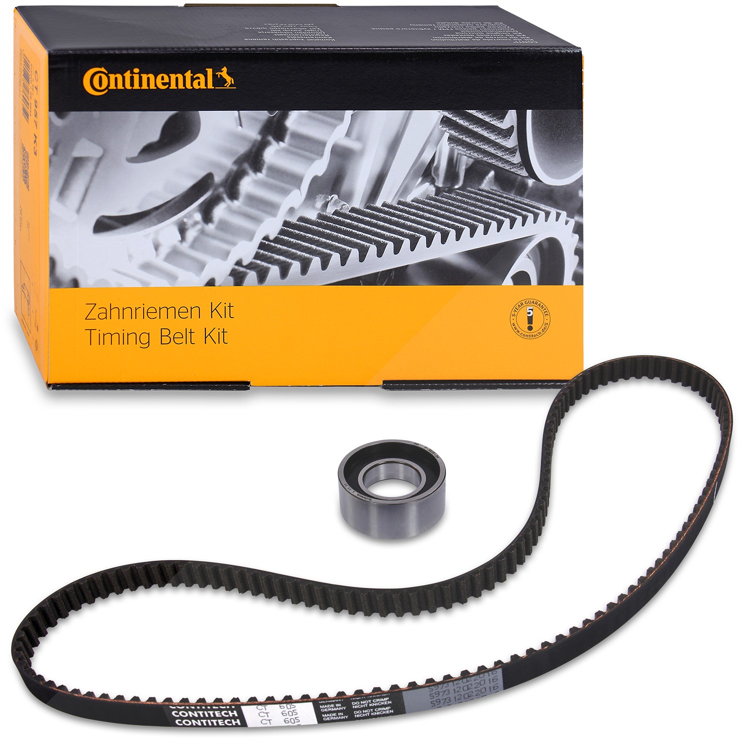 Continental Ctam Zahnriemensatz CONTI SYNCHROBELT® KIT [Hersteller-Nr. CT605K1] für Lancia, Fiat, Tofas, Citroën, Innocenti, Peugeot, Yugo