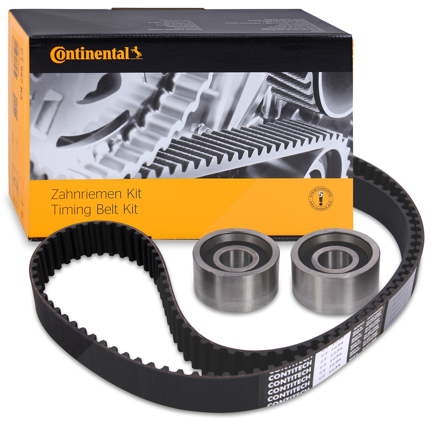 Continental Ctam Zahnriemensatz CONTI SYNCHROBELT® KIT [Hersteller-Nr. CT1034K1] für Opel, Vauxhall, Fiat, Santana, Renault Trucks, Iveco, Renault