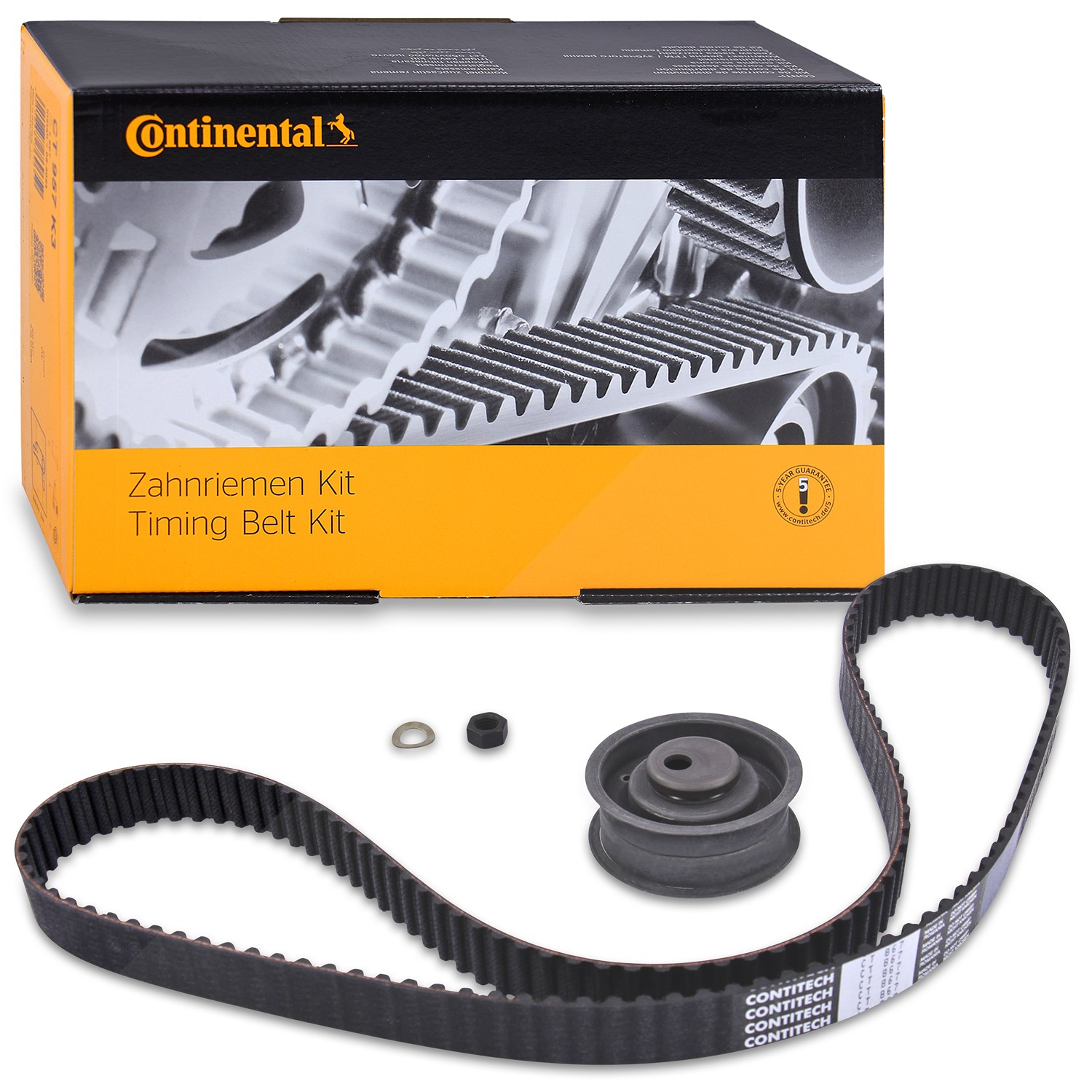 Continental Ctam Zahnriemensatz CONTI SYNCHROBELT® KIT [Hersteller-Nr. CT867K1] für Seat, VW, Audi