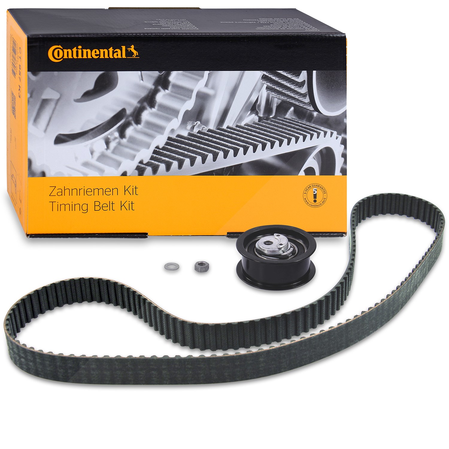 Continental Ctam Zahnriemensatz CONTI SYNCHROBELT® KIT [Hersteller-Nr. CT867K2] für Seat, VW, Audi
