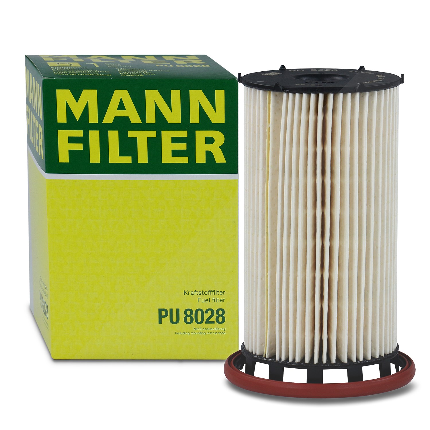 Mann-filter Kraftstofffilter [Hersteller-Nr. PU8028] für Skoda, Seat, Ford, Audi, Cupra, VW