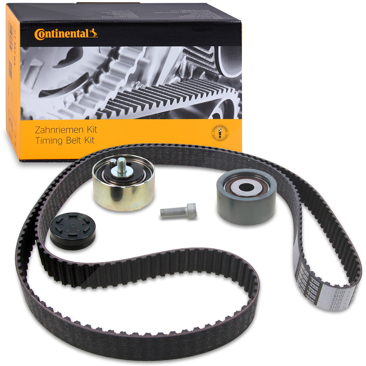Continental Ctam Zahnriemensatz CONTI SYNCHROBELT® KIT [Hersteller-Nr. CT1015K1] für Audi, Skoda, VW