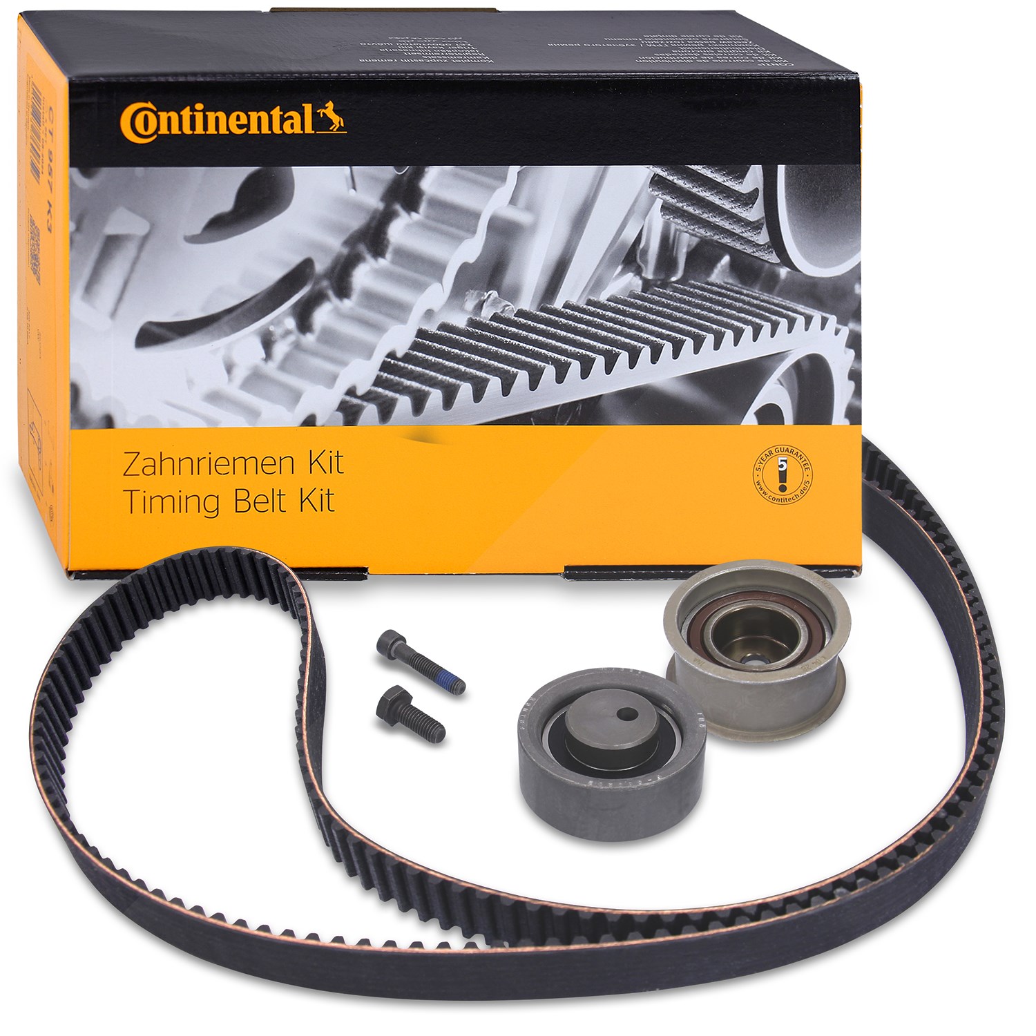 Continental Ctam Zahnriemensatz CONTI SYNCHROBELT® KIT [Hersteller-Nr. CT726K2] für Audi