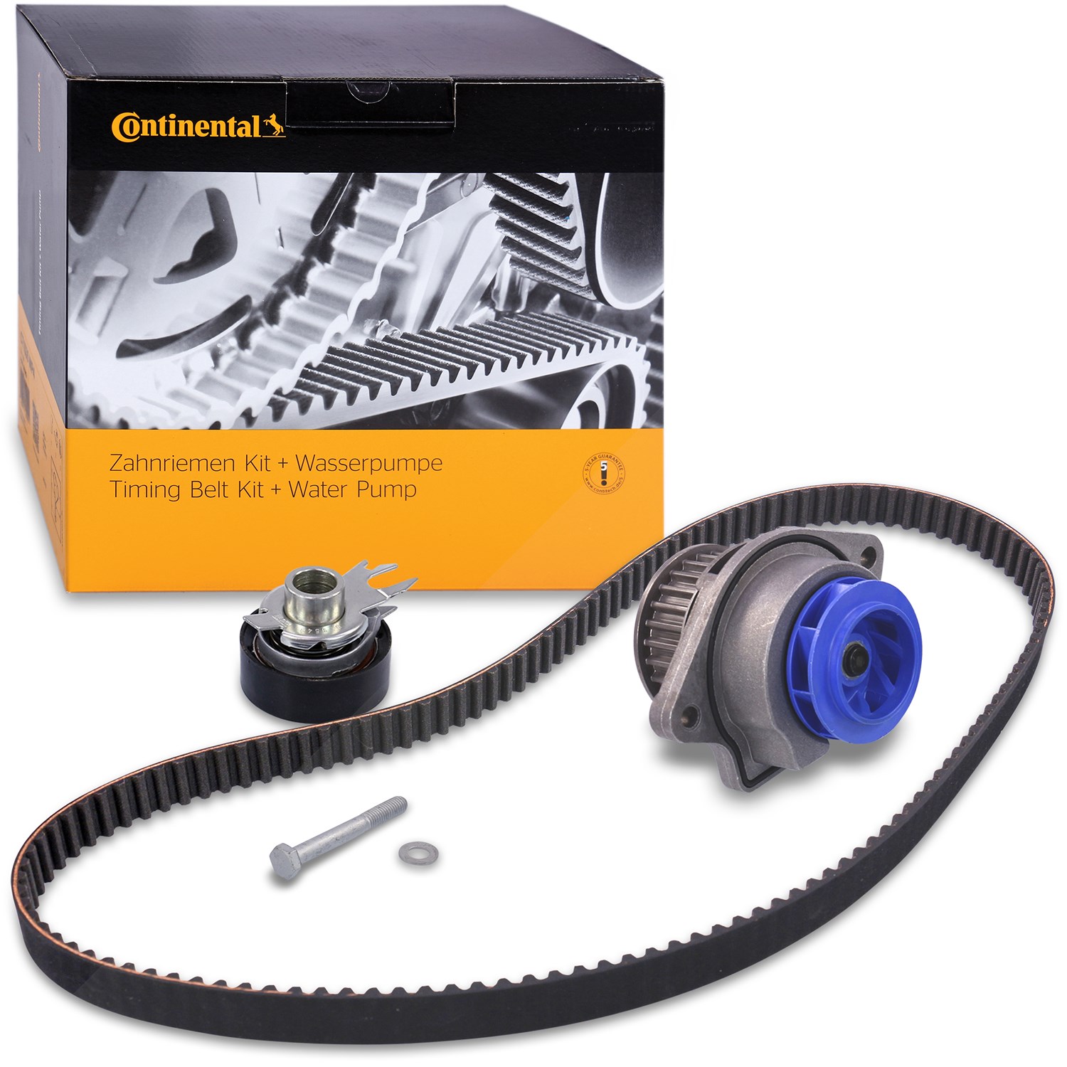 Continental Ctam Zahnriemensatz + Wasserpumpe [Hersteller-Nr. CT846WP2] für Seat, VW