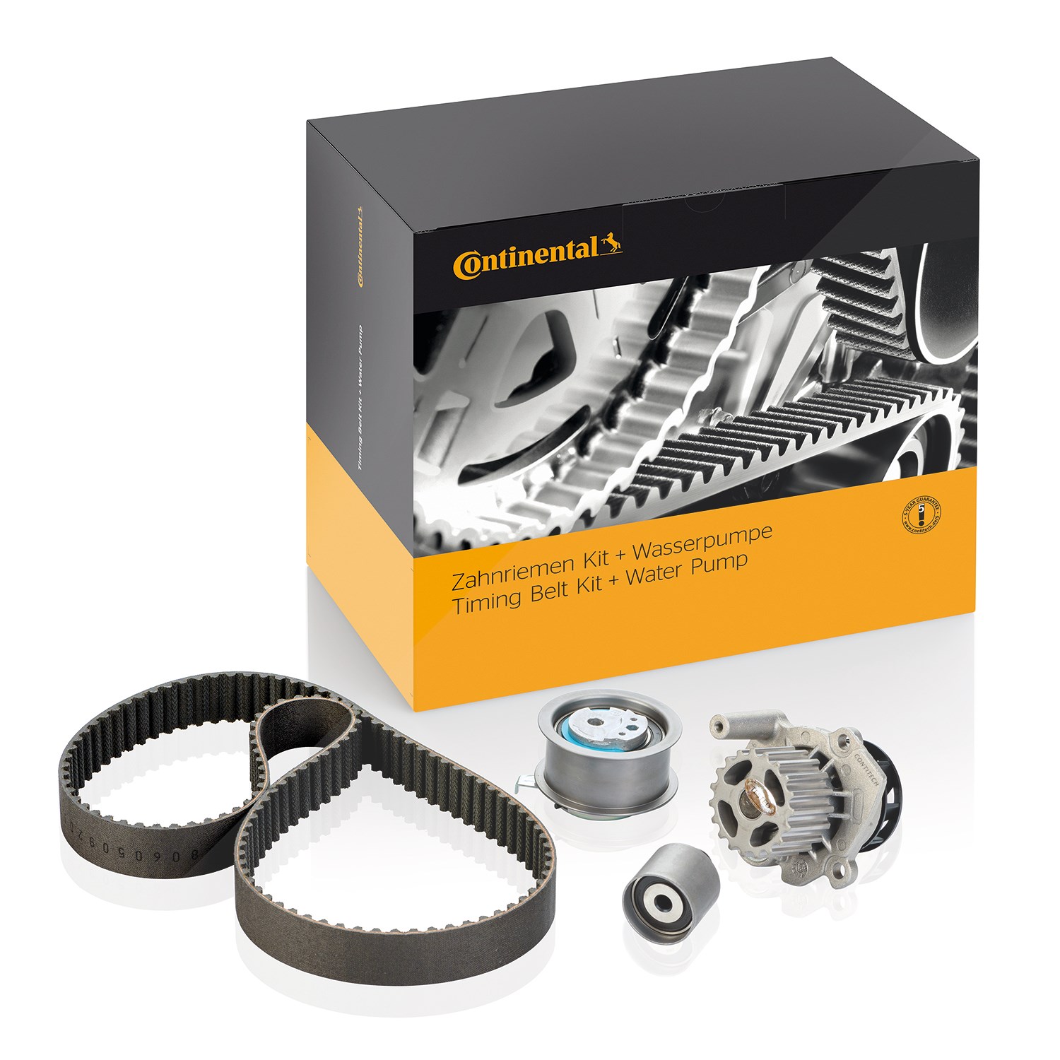 Continental Ctam Zahnriemensatz + Wasserpumpe [Hersteller-Nr. CT558WP1] für Vauxhall, Opel