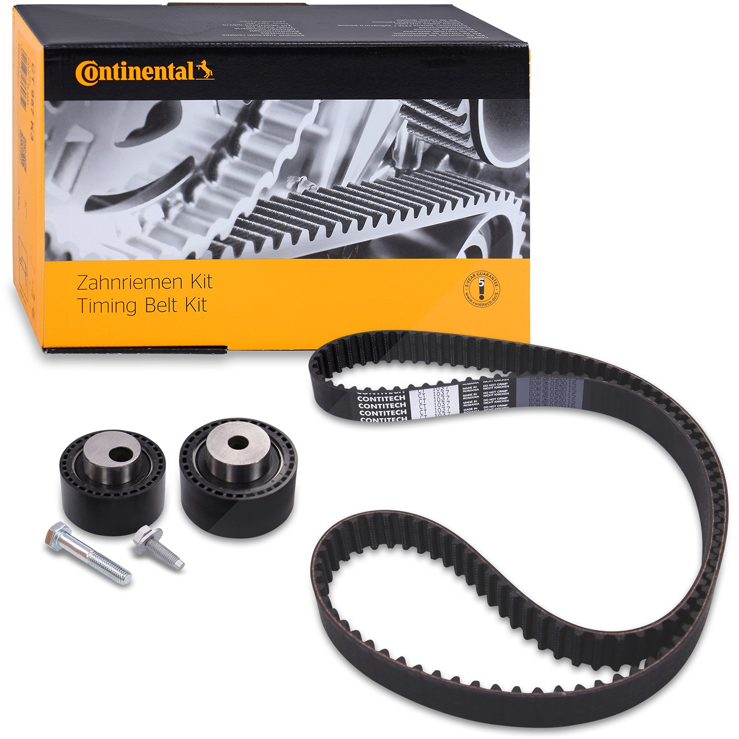 Continental Ctam Zahnriemensatz CONTI SYNCHROBELT® KIT [Hersteller-Nr. CT1037K2] für Fiat, Lancia, Citroën, Peugeot