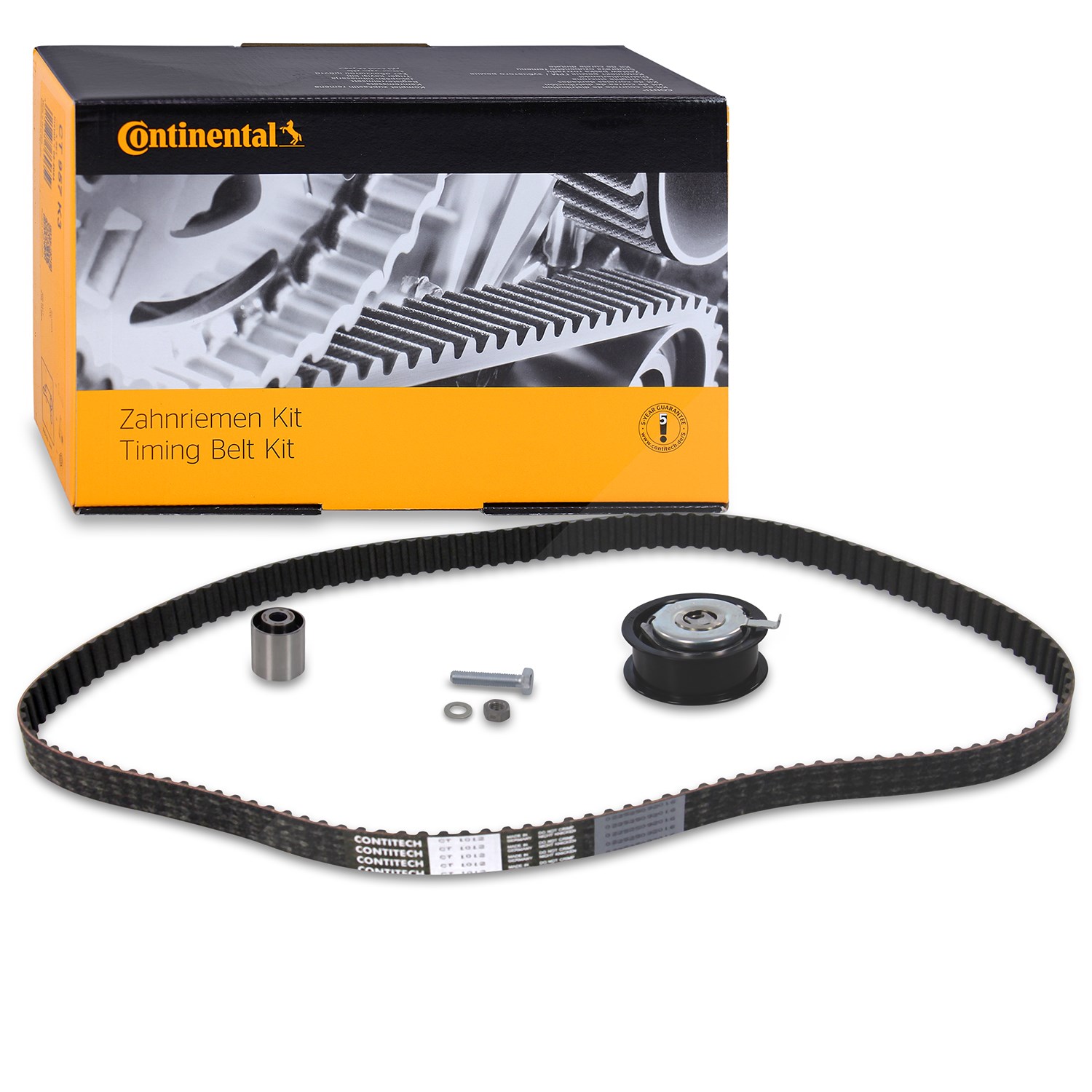 Continental Ctam Zahnriemensatz CONTI SYNCHROBELT® KIT [Hersteller-Nr. CT1012K2] für VW, Seat