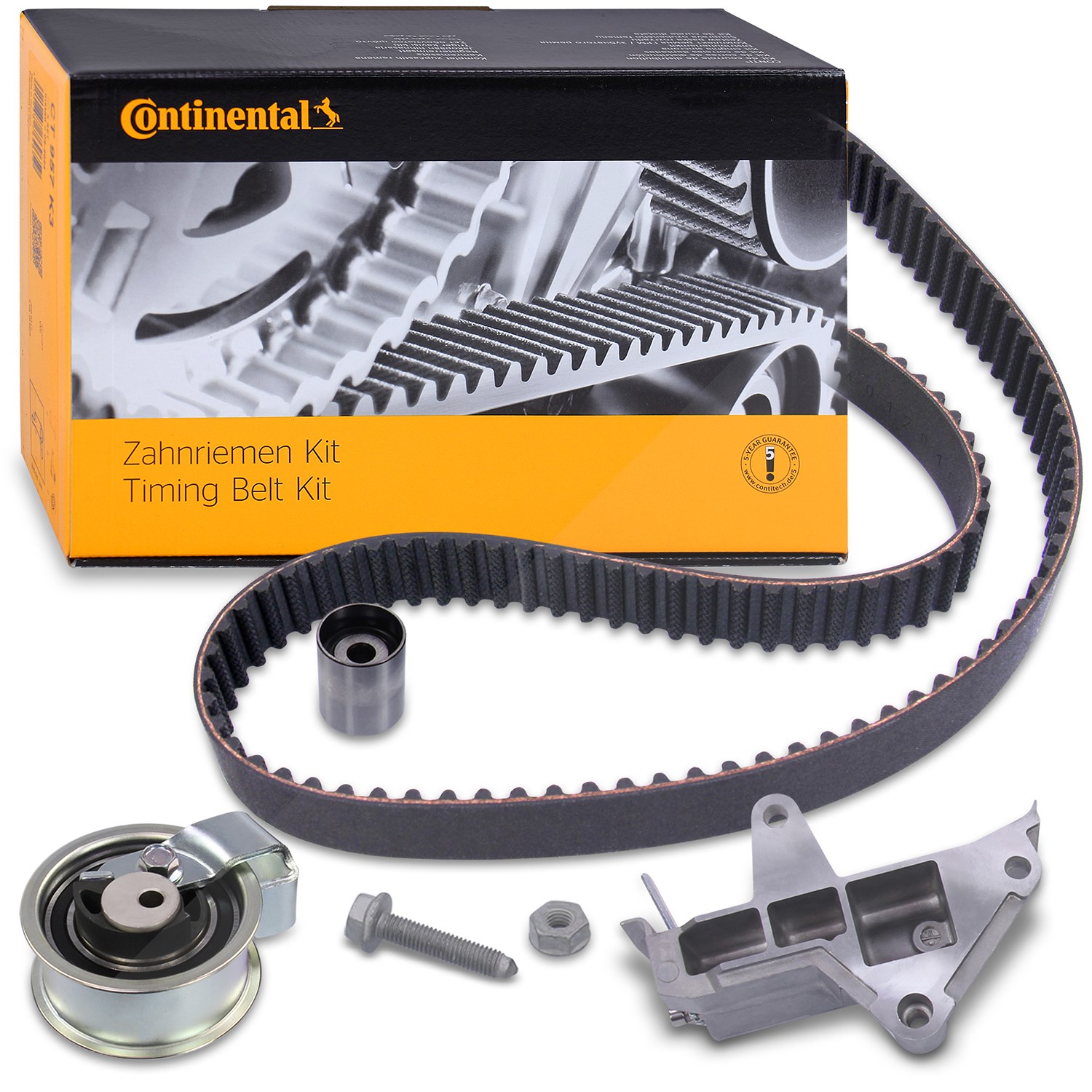 Continental Ctam Zahnriemensatz CONTI SYNCHROBELT® KIT [Hersteller-Nr. CT1028K1] für VW, Seat, Ford, Audi