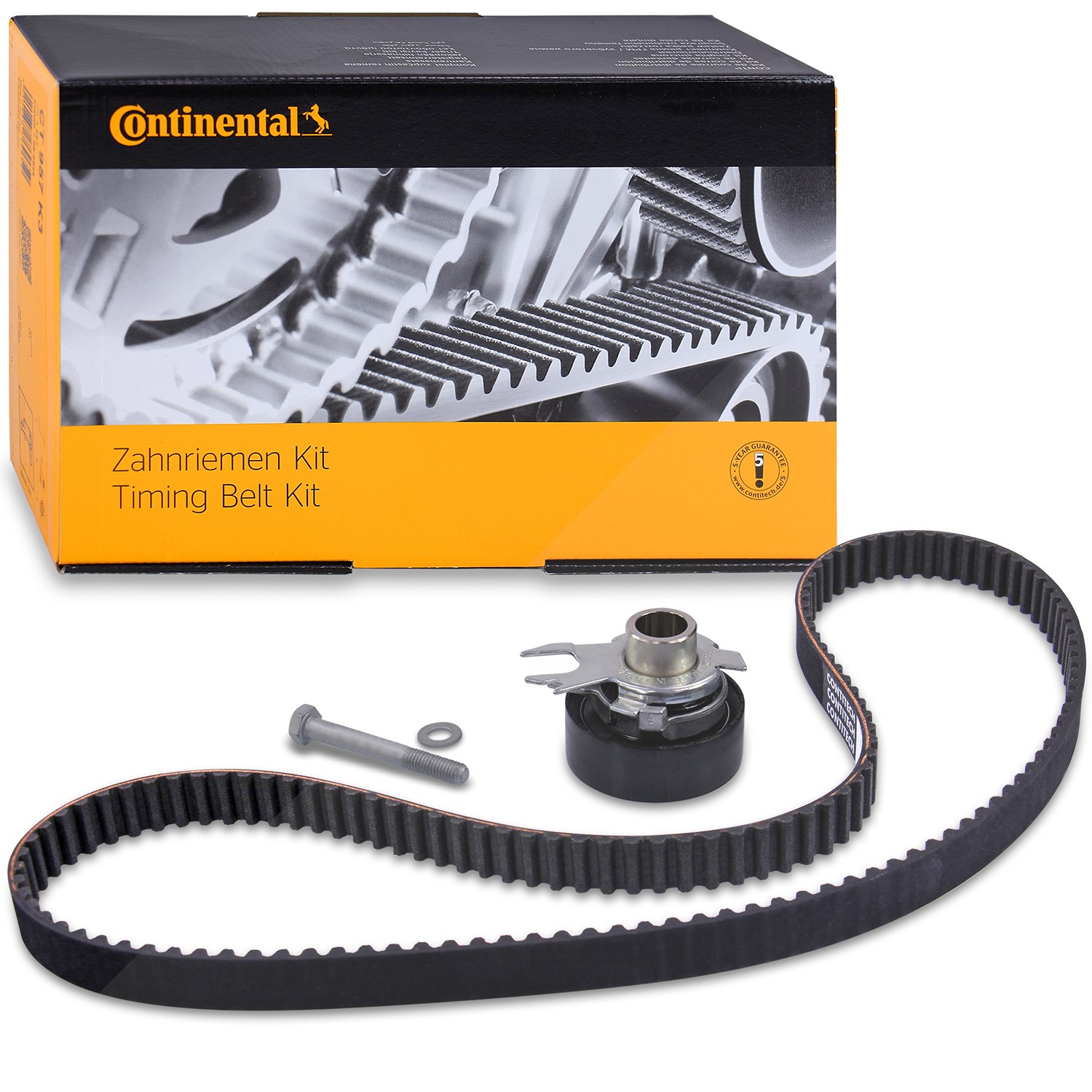 Continental Ctam Zahnriemensatz CONTI SYNCHROBELT® KIT [Hersteller-Nr. CT846K2] für VW, Seat