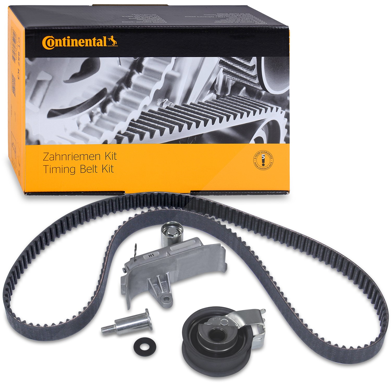 Continental Ctam Zahnriemensatz CONTI SYNCHROBELT® KIT [Hersteller-Nr. CT909K3] für Seat, VW, Audi, Skoda