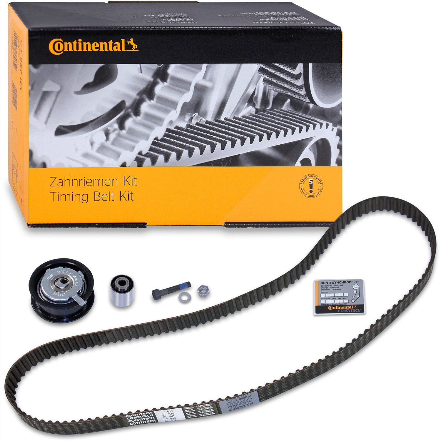 Continental Ctam Zahnriemensatz CONTI SYNCHROBELT® KIT [Hersteller-Nr. CT945K1] für VW, Seat, Ford