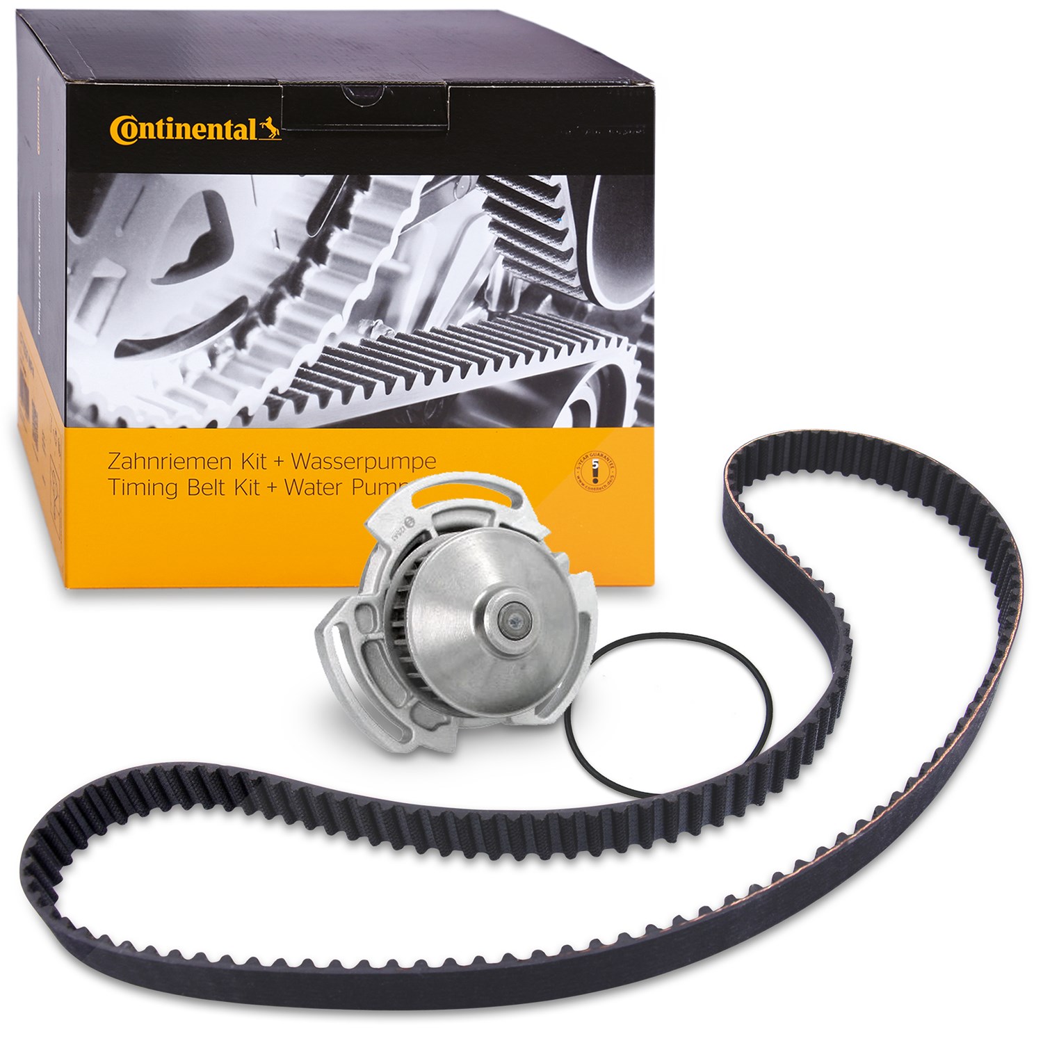 Continental Ctam Zahnriemen + Wasserpumpe [Hersteller-Nr. CT629WP1] für VW, Seat