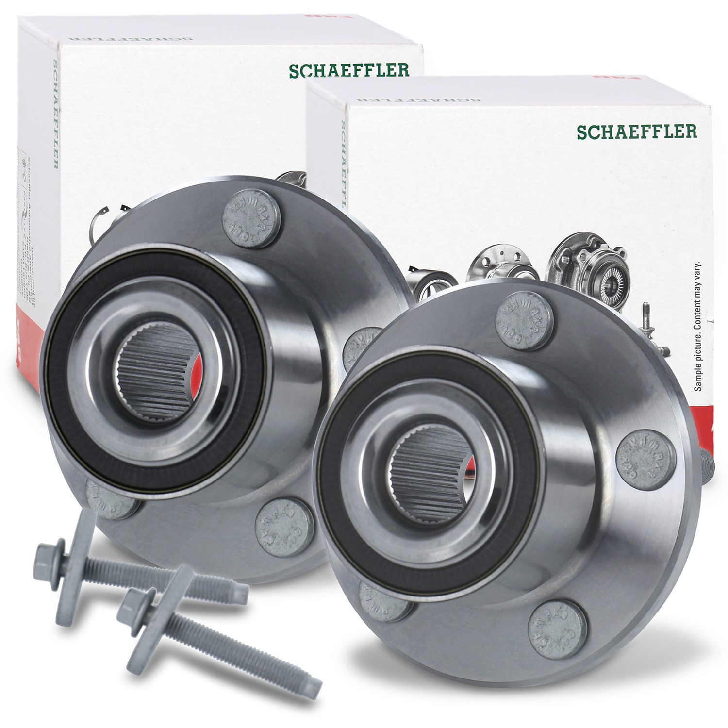 Schaeffler Fag 2x Radlagersatz vorne [Hersteller-Nr. 713678820] für Land Rover, Ford
