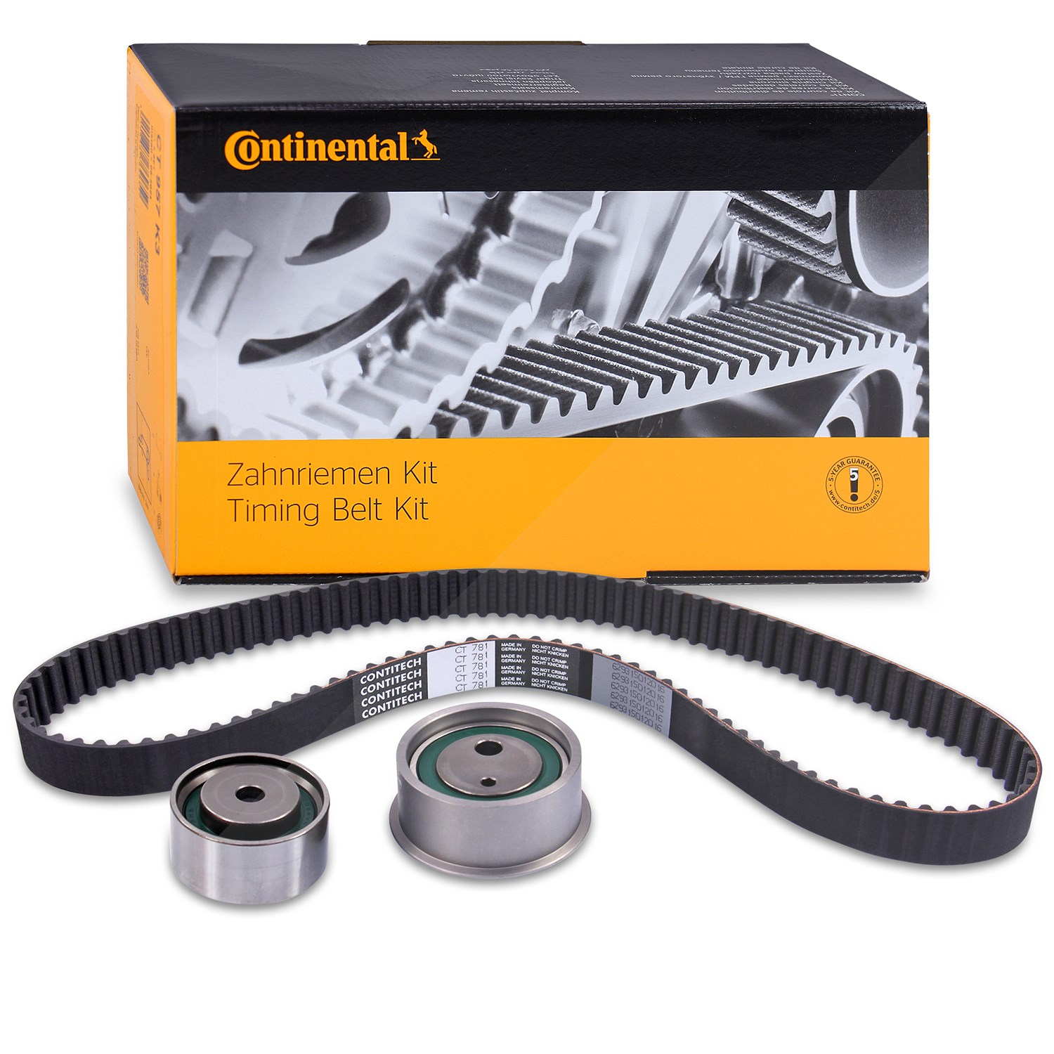 Continental Ctam Zahnriemensatz CONTI SYNCHROBELT® KIT [Hersteller-Nr. CT781K2] für Hyundai