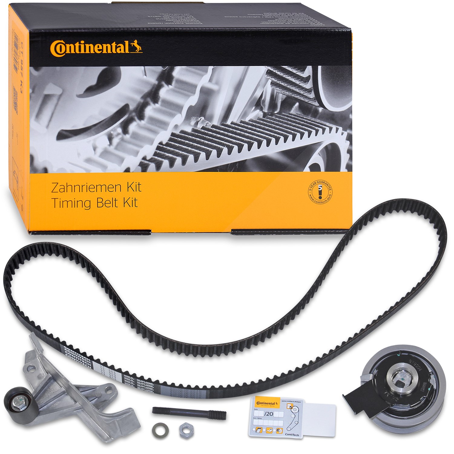 Continental Ctam Zahnriemensatz CONTI SYNCHROBELT® KIT [Hersteller-Nr. CT909K10] für Skoda, Seat, VW, Audi