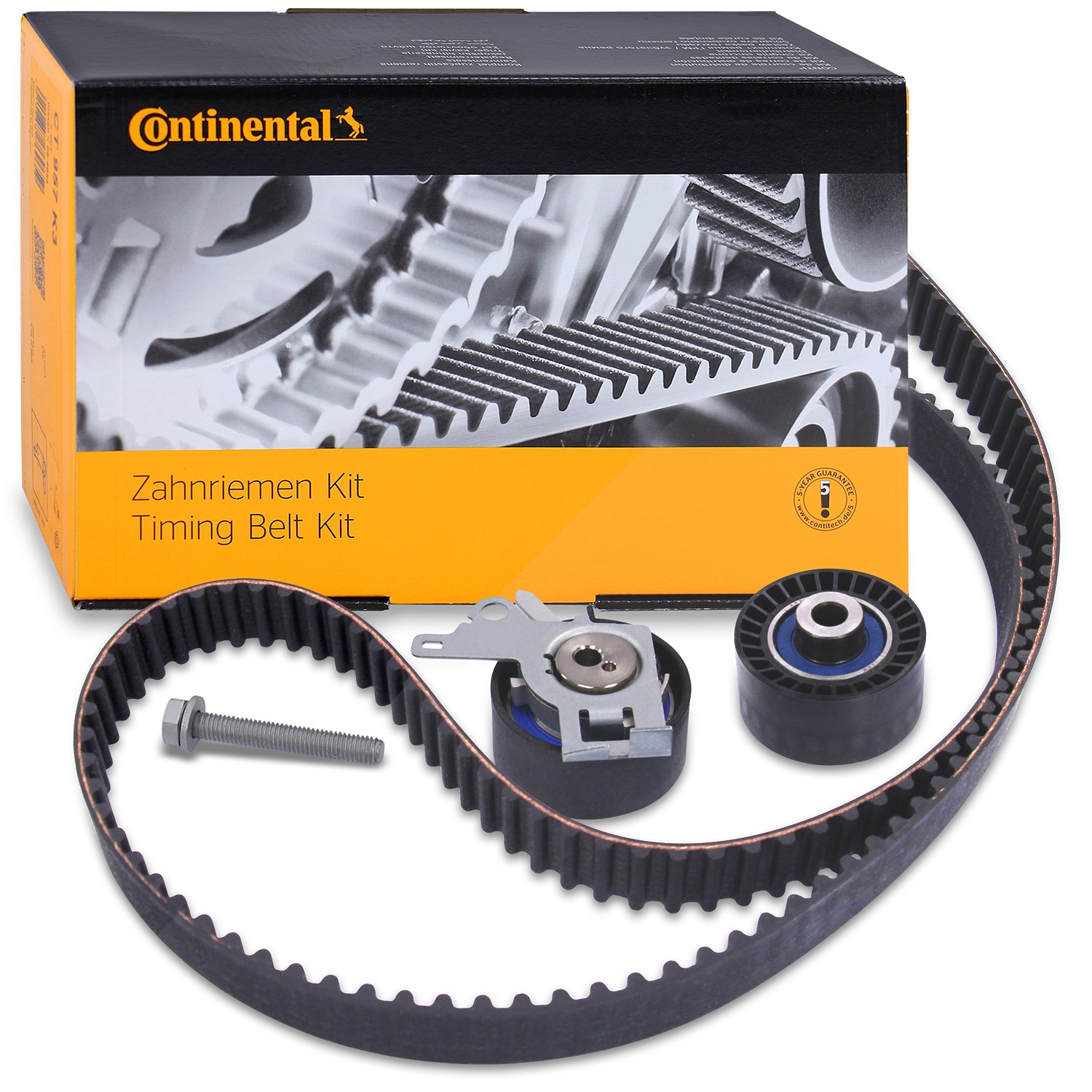 Continental Ctam Zahnriemensatz CONTI SYNCHROBELT® KIT [Hersteller-Nr. CT1138K1] für Fiat, Peugeot, Citroën, Lancia
