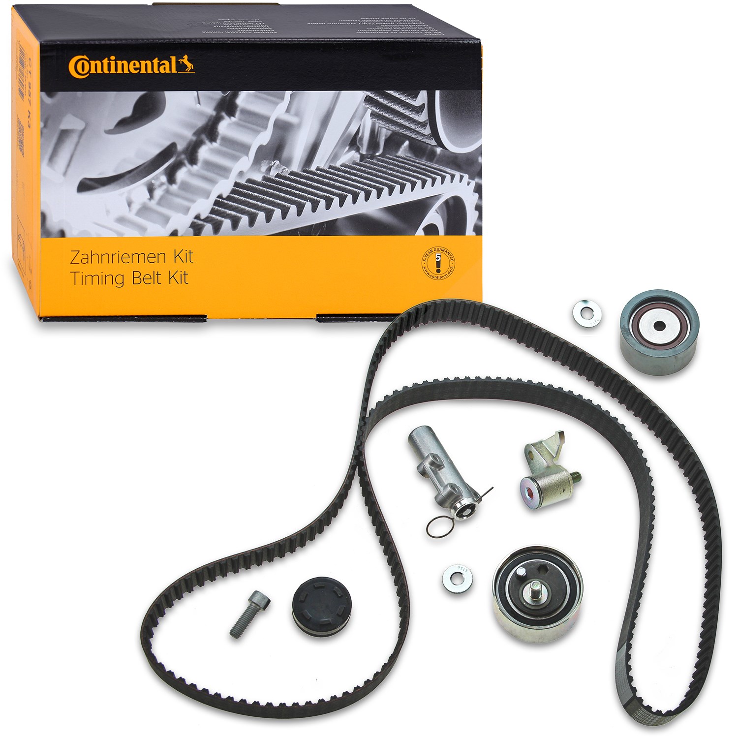 Continental Ctam Zahnriemensatz CONTI SYNCHROBELT® KIT [Hersteller-Nr. CT1015K2] für Audi, Skoda, VW