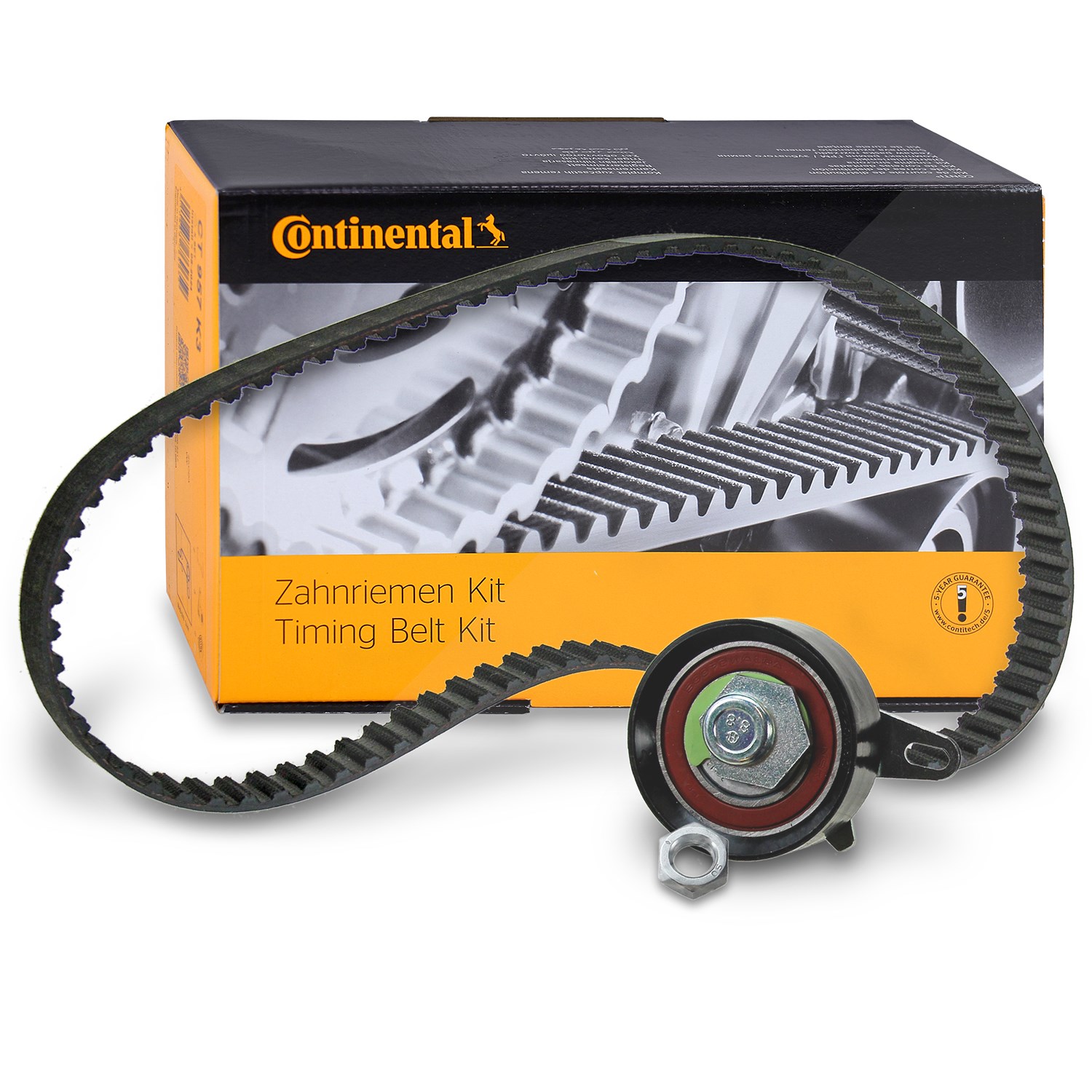 Continental Ctam Zahnriemensatz CONTI SYNCHROBELT® KIT [Hersteller-Nr. CT1018K1] für Audi, Skoda, VW