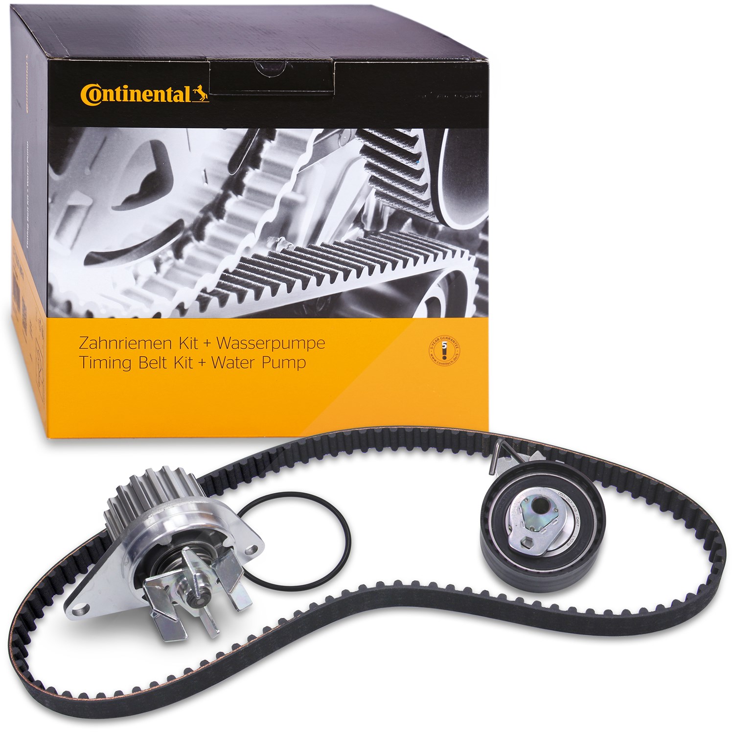 Continental Ctam Zahnriemensatz + Wasserpumpe [Hersteller-Nr. CT1066WP1] für Peugeot, Citroën
