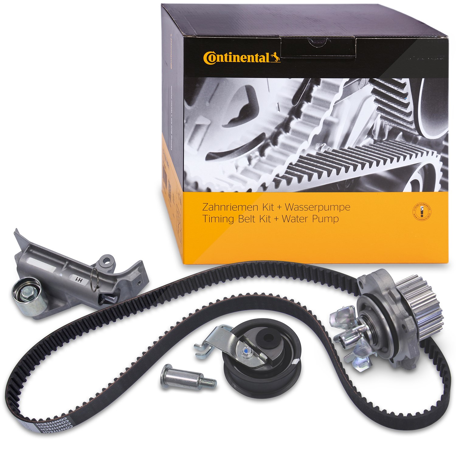 Continental Ctam Zahnriemensatz + Wasserpumpe [Hersteller-Nr. CT909WP1] für Skoda, Seat, Audi, VW