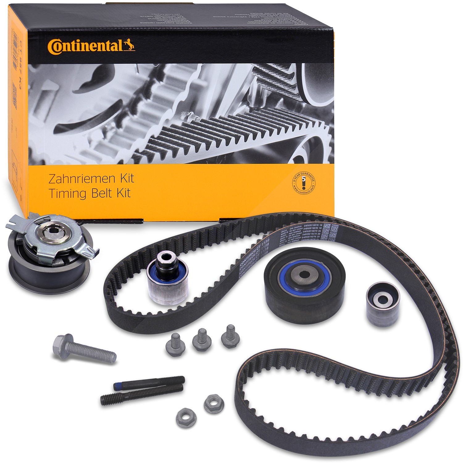 Continental Ctam Zahnriemensatz [Hersteller-Nr. CT1139K2] für Skoda, Audi, Seat, VW